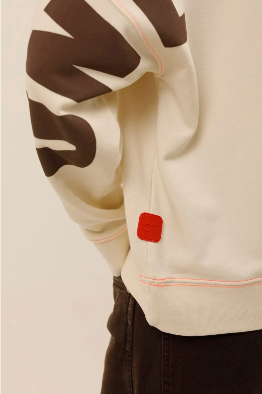 Sweat ivoire One tee 