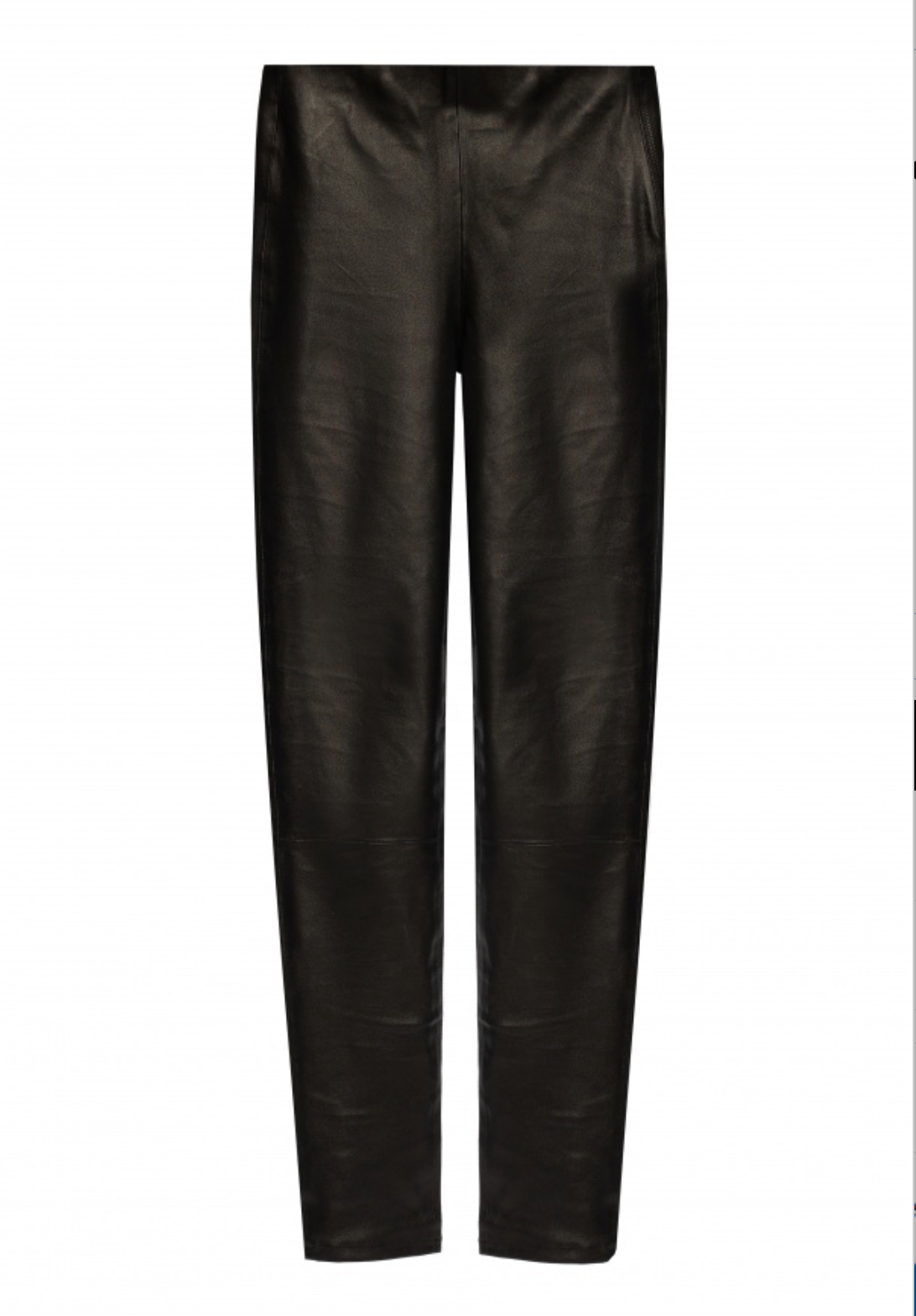 Legging cuir Noir Femme 