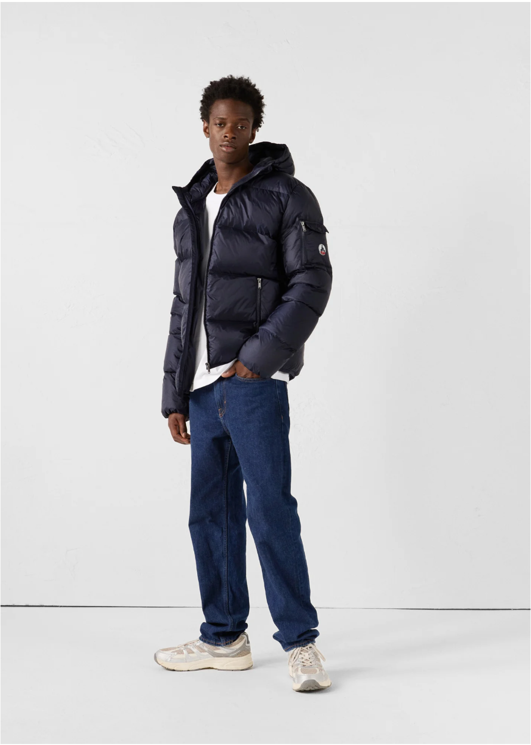 Doudoune grand froid à capuche JAVA JOTT – Marine, Kaki & Noir