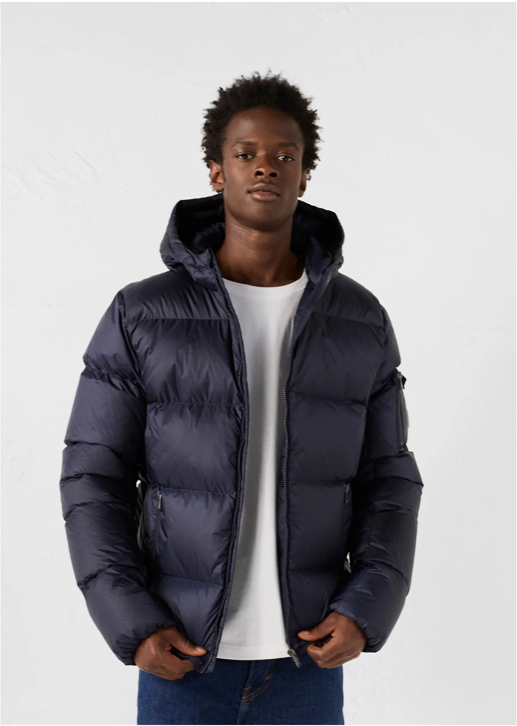 Doudoune grand froid à capuche JAVA JOTT – Marine, Kaki & Noir