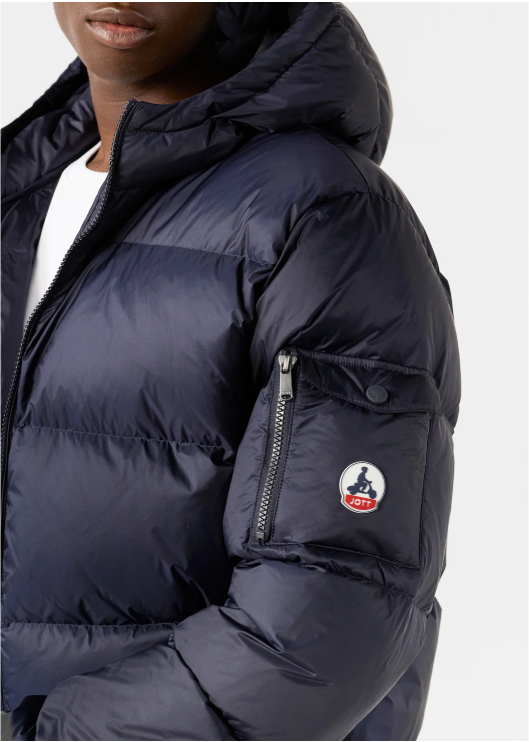 Doudoune grand froid à capuche JAVA JOTT – Marine, Kaki & Noir