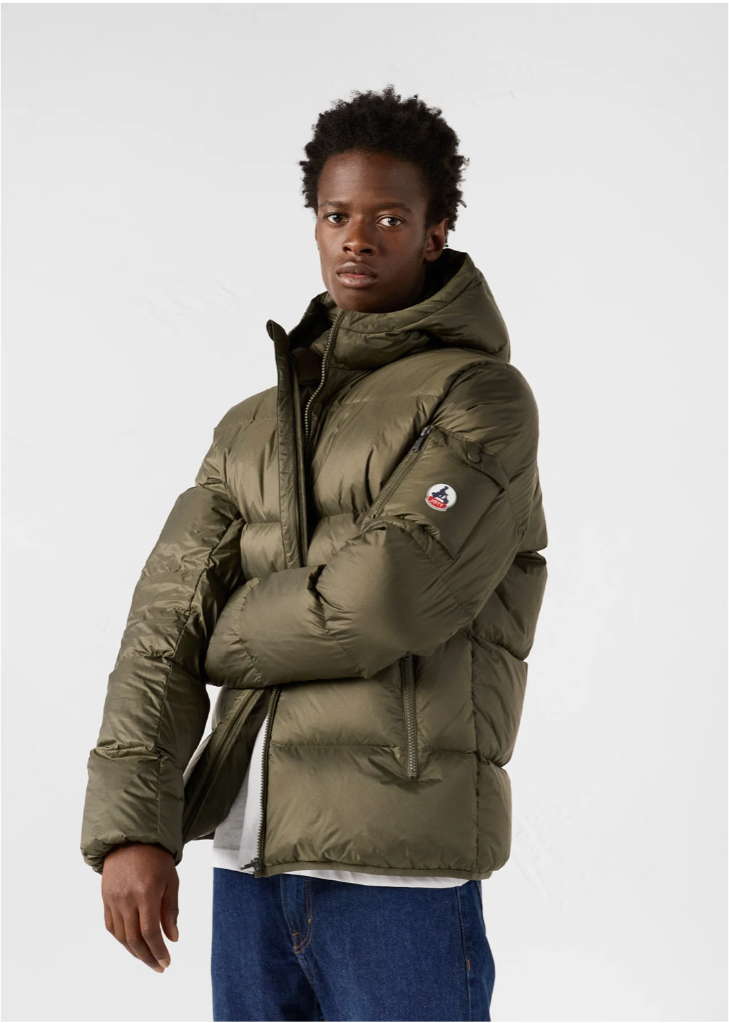 Doudoune grand froid à capuche JAVA JOTT – Marine, Kaki & Noir