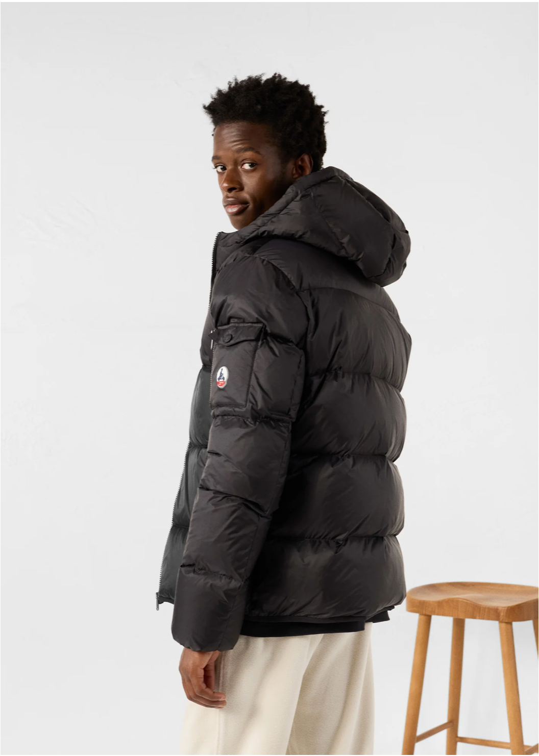 Doudoune grand froid à capuche JAVA JOTT – Marine, Kaki & Noir