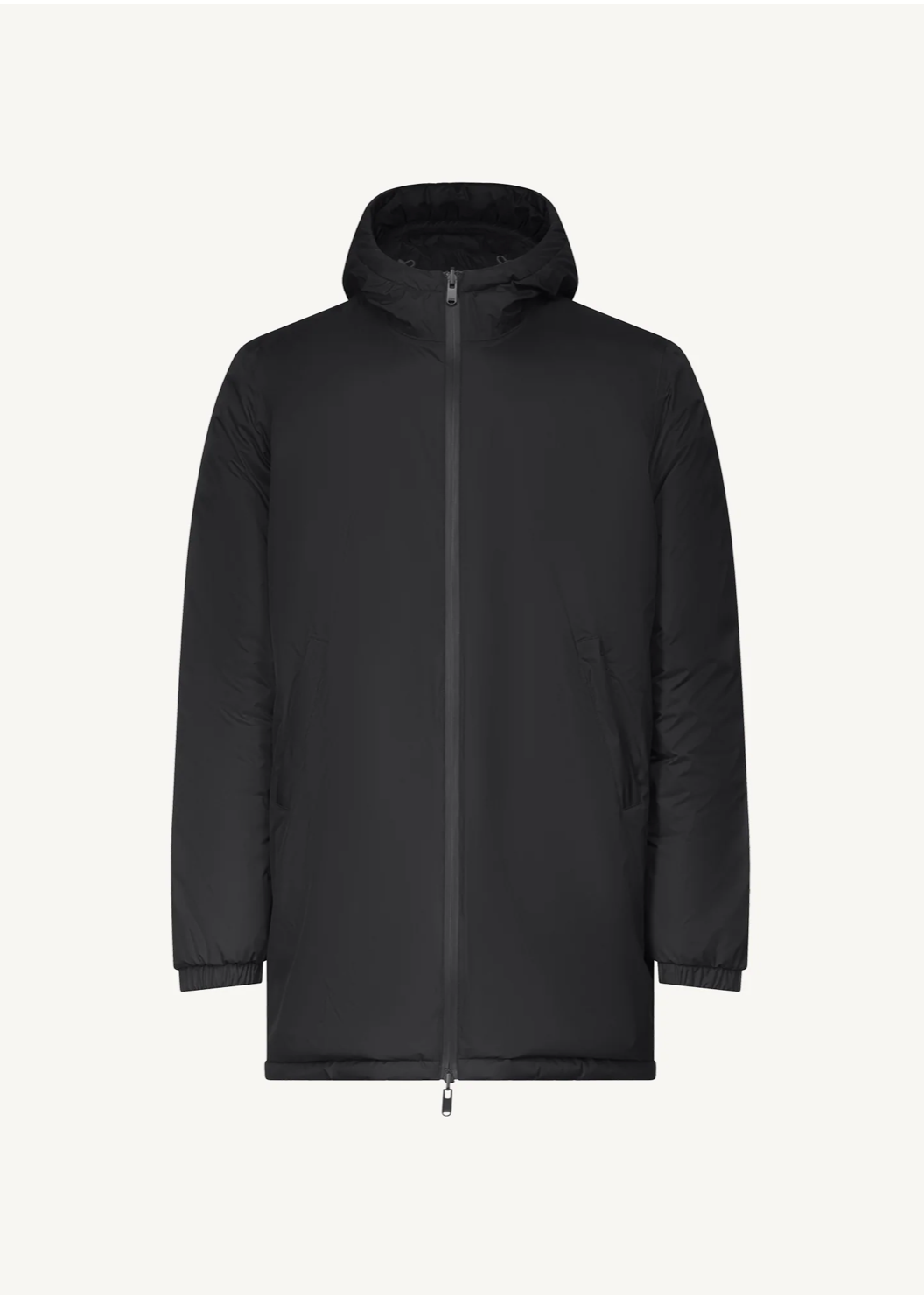 Doudoune longue réversible noire à capuche AMSTERDAM 2.0 homme – JOTT