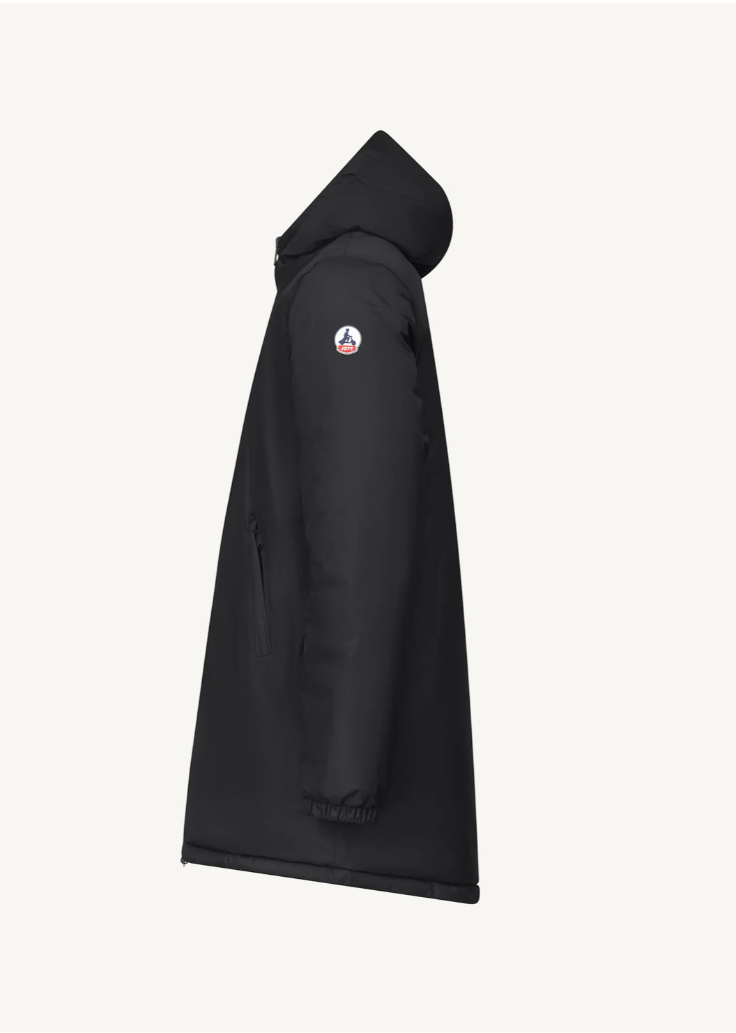 Doudoune longue réversible noire à capuche AMSTERDAM 2.0 homme – JOTT
