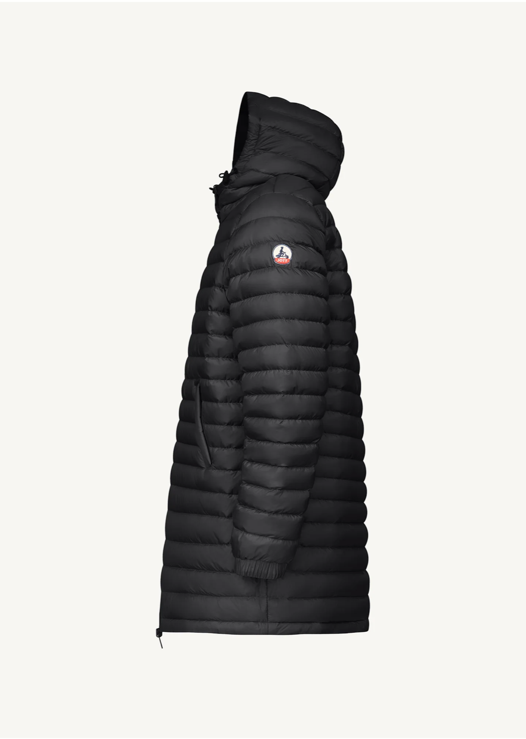 Doudoune longue réversible noire à capuche AMSTERDAM 2.0 homme – JOTT