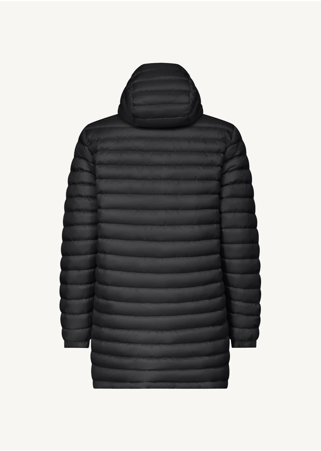 Doudoune longue réversible noire à capuche AMSTERDAM 2.0 homme – JOTT
