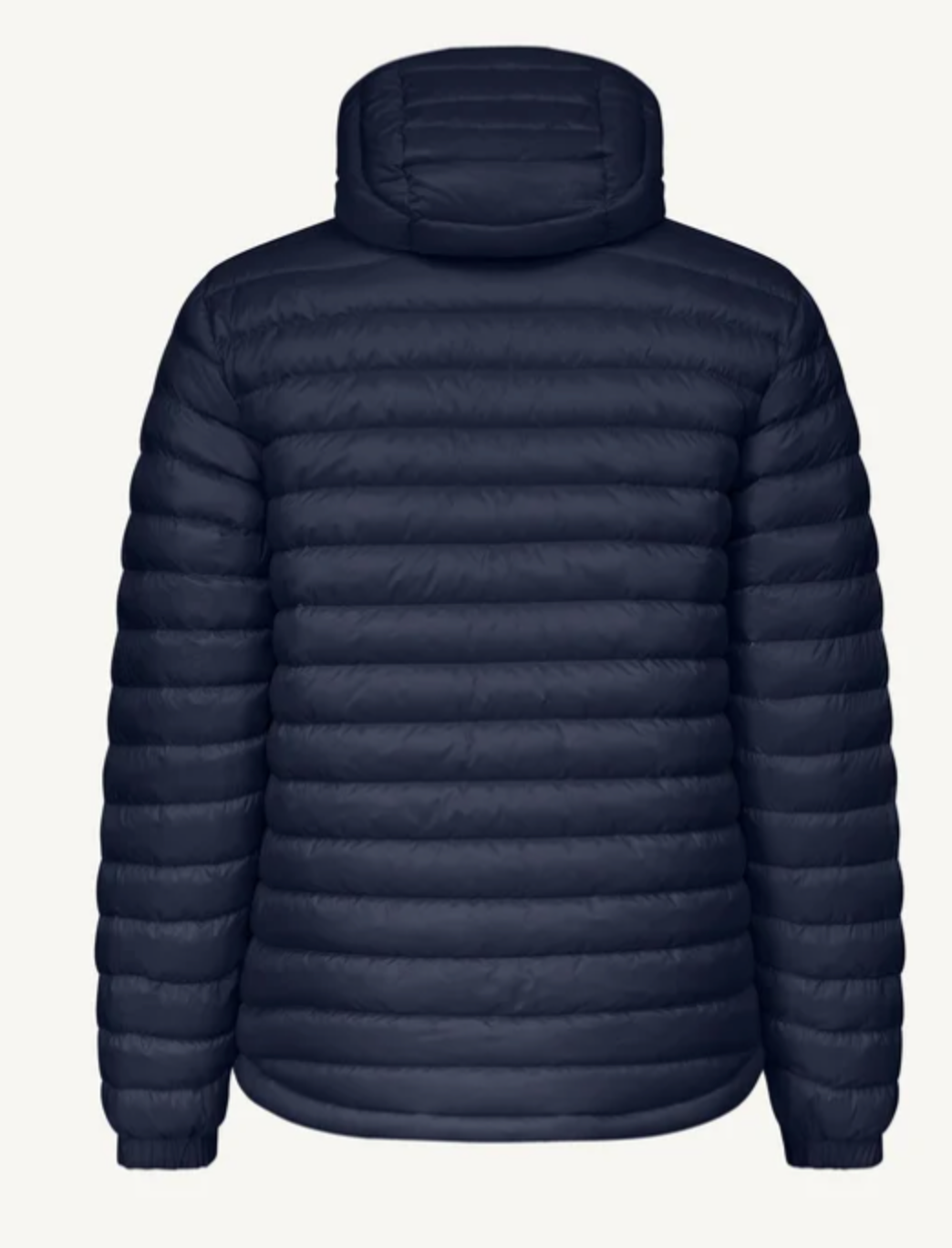 Doudoune BERGEN 2.0 marine JOTT homme vue de dos avec capuche