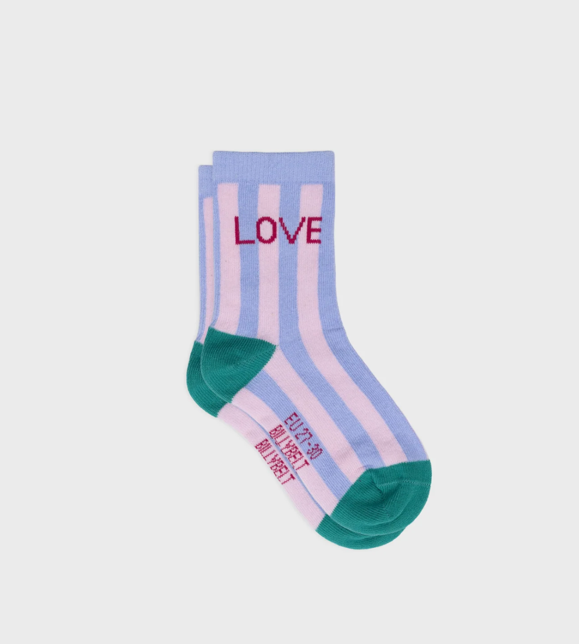 Chaussettes rayées femme en coton BIO – Plusieurs coloris tendance - BILLYBELT