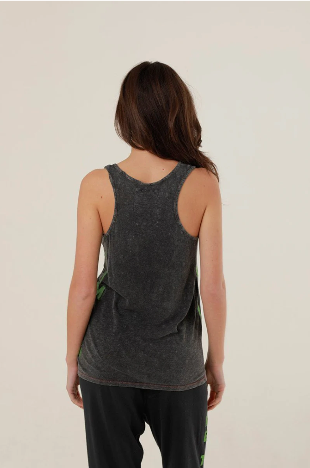 Top MIA débardeur coton modal dos nageur imprimé - ONE TEE