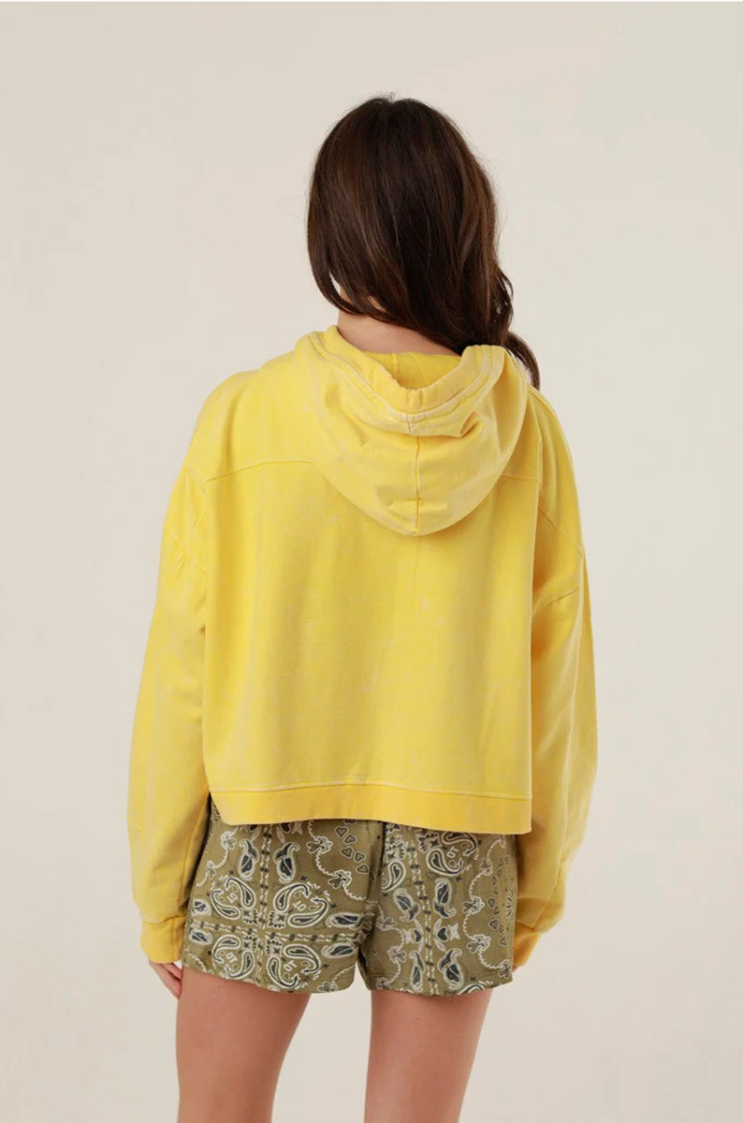 Blouson AMY en coton avec capuche et broderie OT - ONE TEE