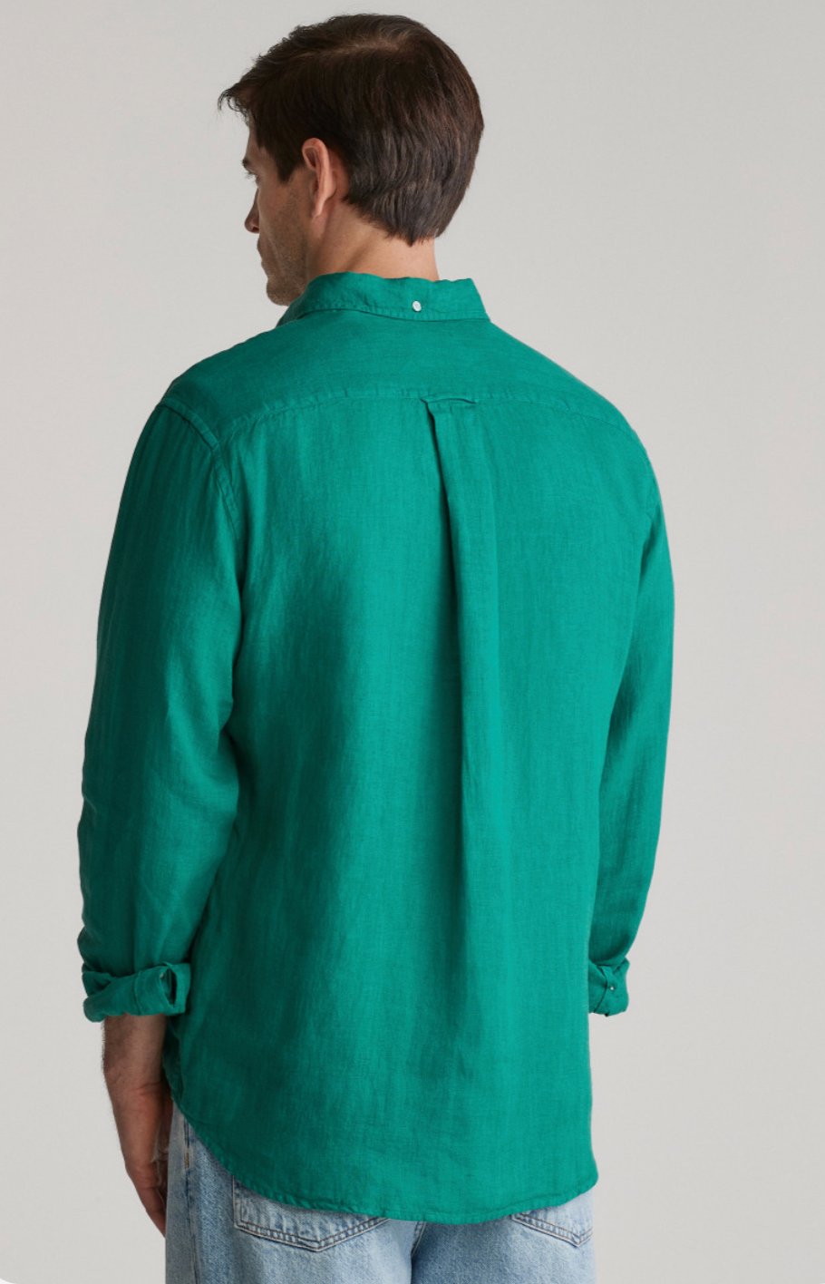 Chemise en lin teinté homme – légère et respirante – plusieurs coloris – Gant