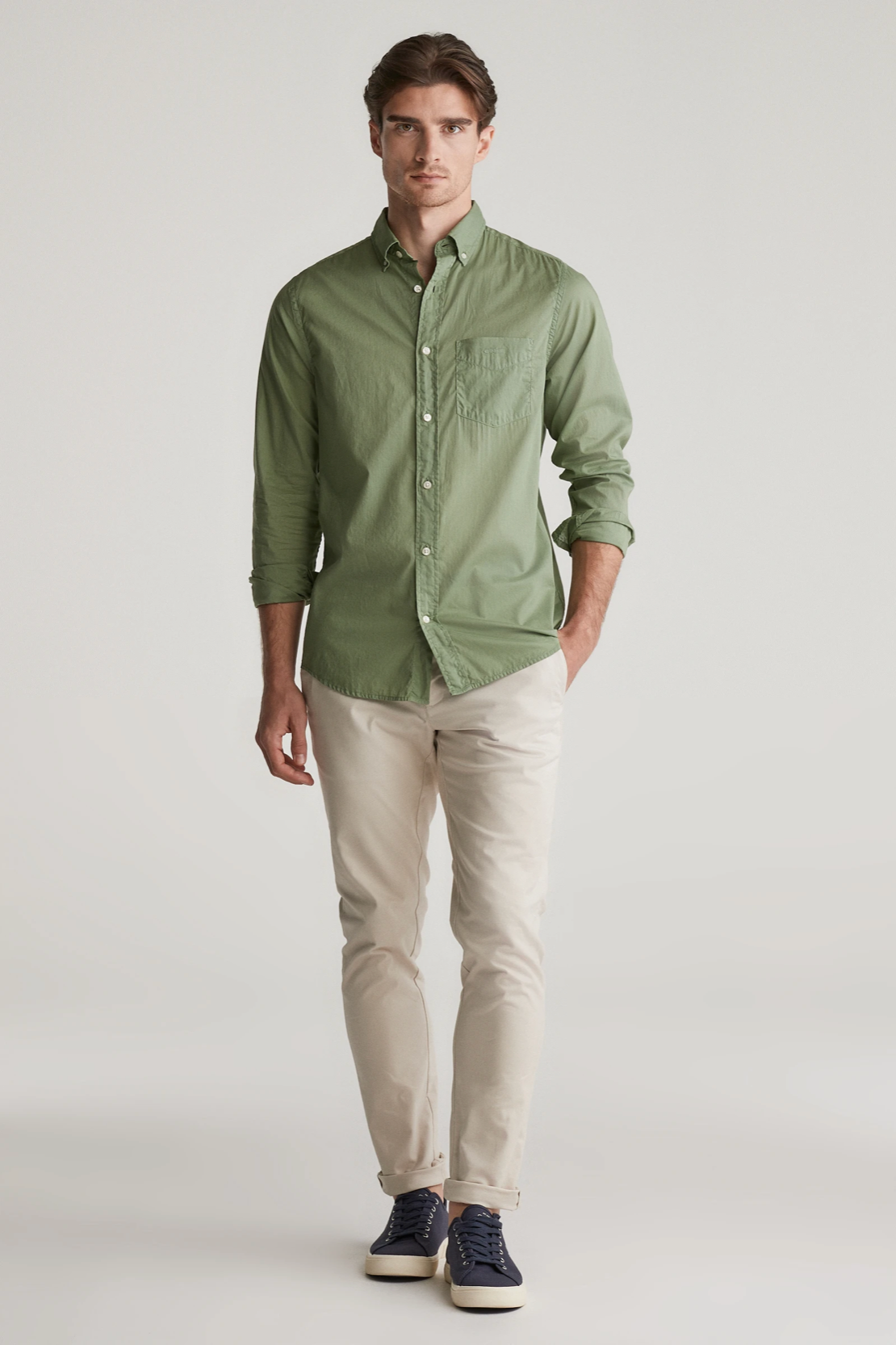 Chemise en voile de coton homme légère – plusieurs coloris - Gant
