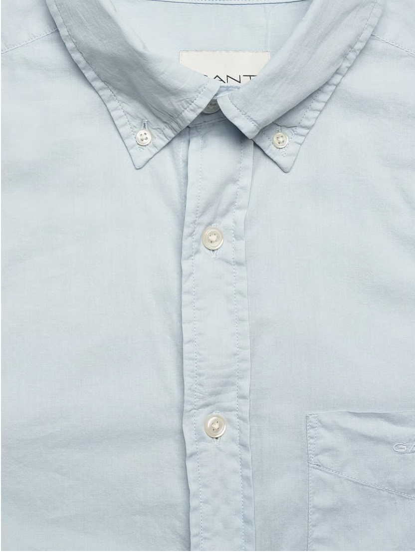 Chemise en voile de coton homme légère – plusieurs coloris - Gant