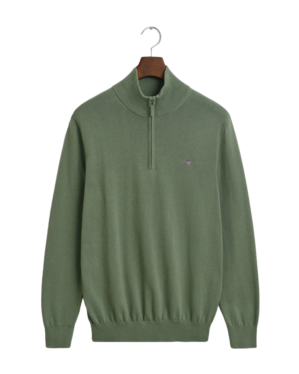 Pull homme 1/2 zip en coton – Confort premium et style casual chic – Gant