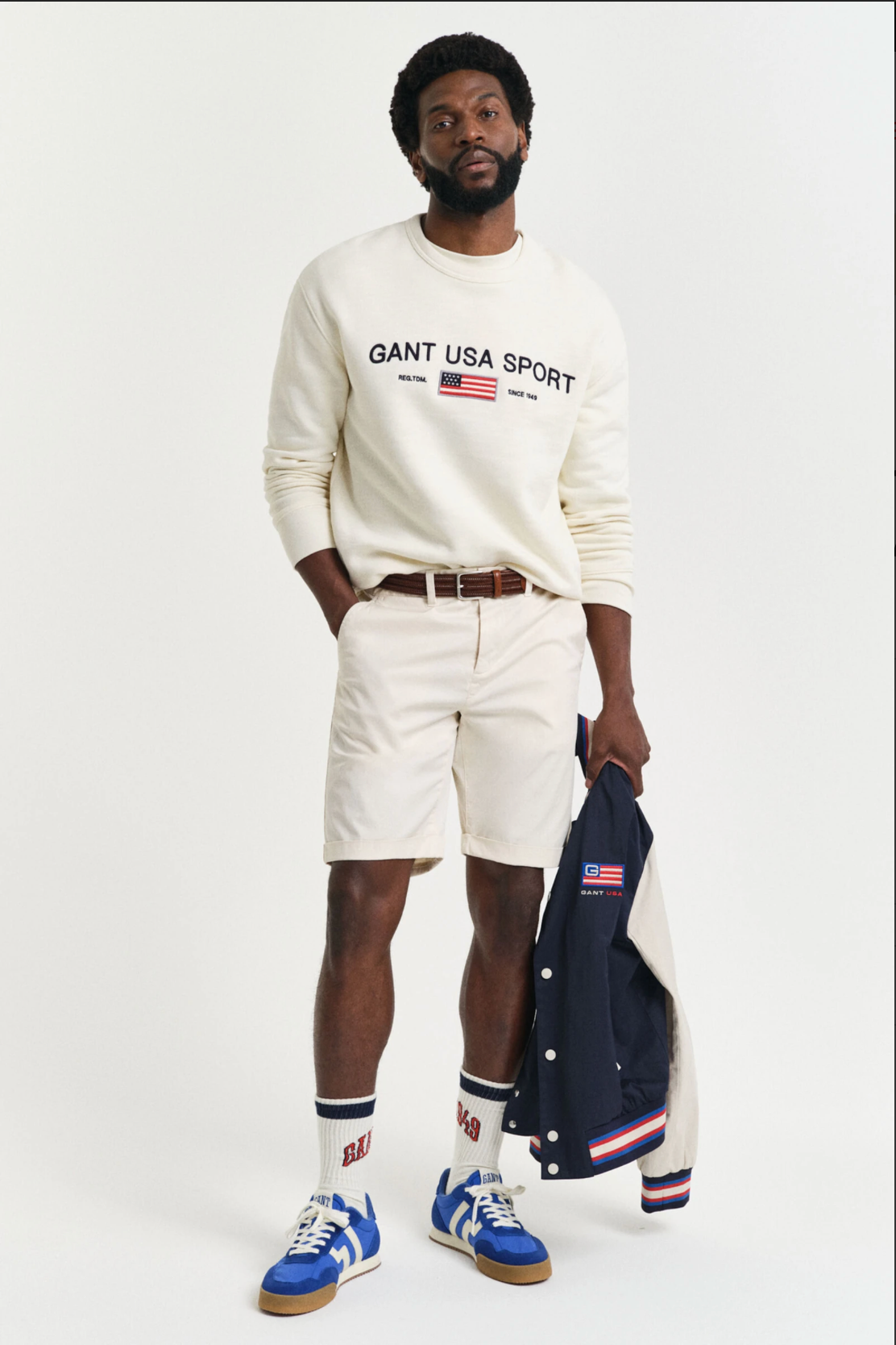Bermuda homme en coton chic et élégant – Plusieurs coloris – Gant
