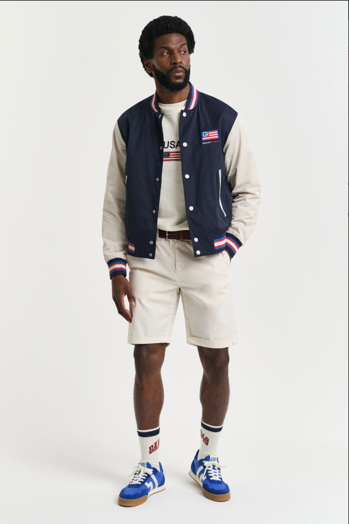Bermuda homme en coton chic et élégant – Plusieurs coloris – Gant