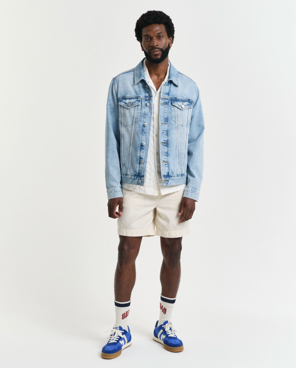 Short en coton doux casual homme – Taille élastique & cordon – Gant