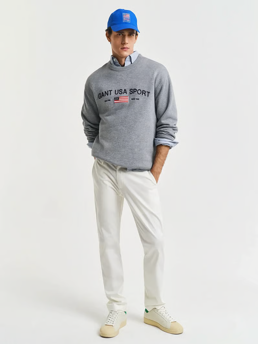 Chino sport en coton homme coupe moderne – plusieurs coloris - Gant