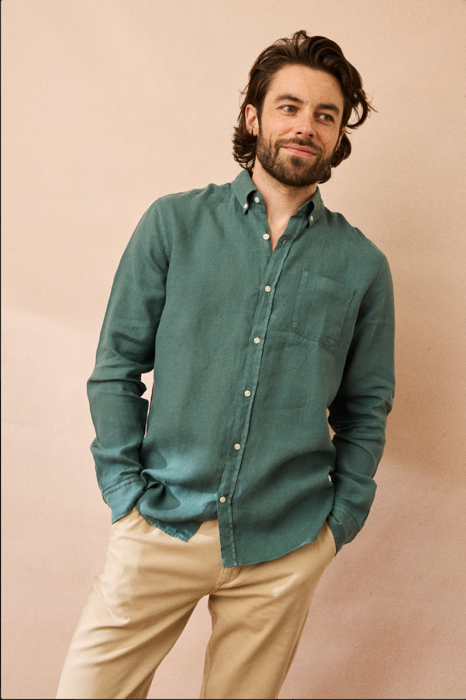 Chemise Bali en lin homme légère et respirante – JAQK