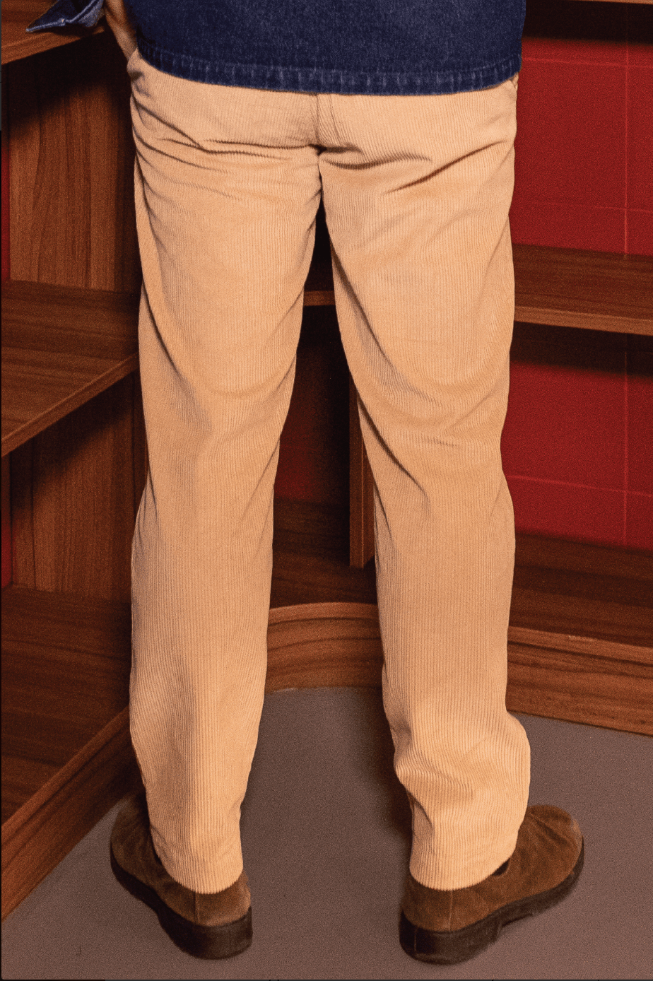 Pantalon chino en velours côtelé homme élégant - JAQK
