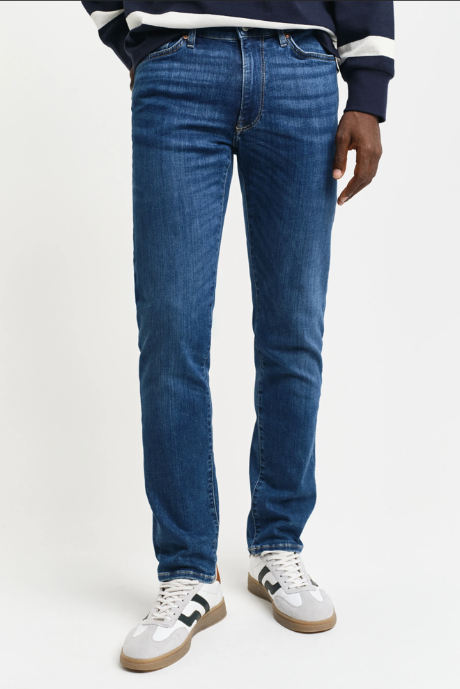 Jeans homme extra slim Active Recover dark blue – Gant