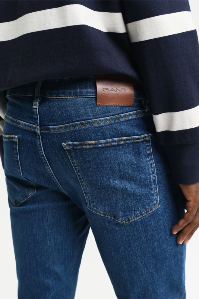 Jeans homme extra slim Active Recover dark blue – Gant