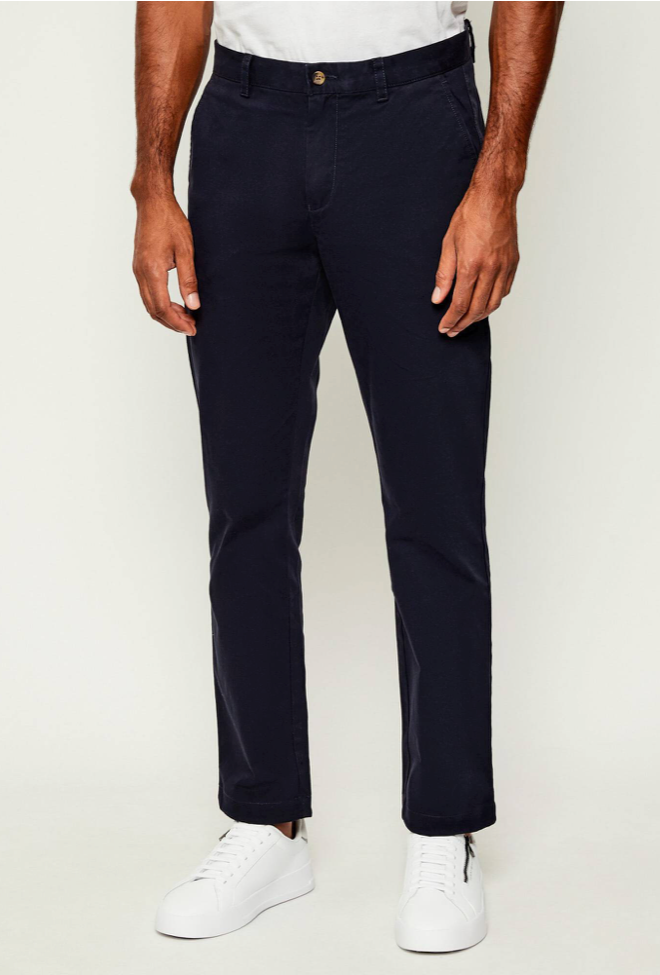 Chino homme bleu marine coupe élégante et confortable - Gant