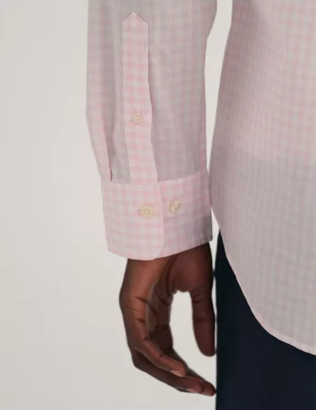 Chemise à carreaux regular en popeline gingham homme – Gant