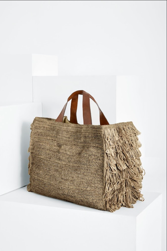 Sac en raphia ONJA fait main – Plusieurs coloris – IBELIV