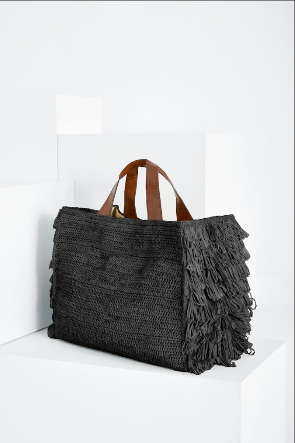 Sac en raphia ONJA fait main – Plusieurs coloris – IBELIV