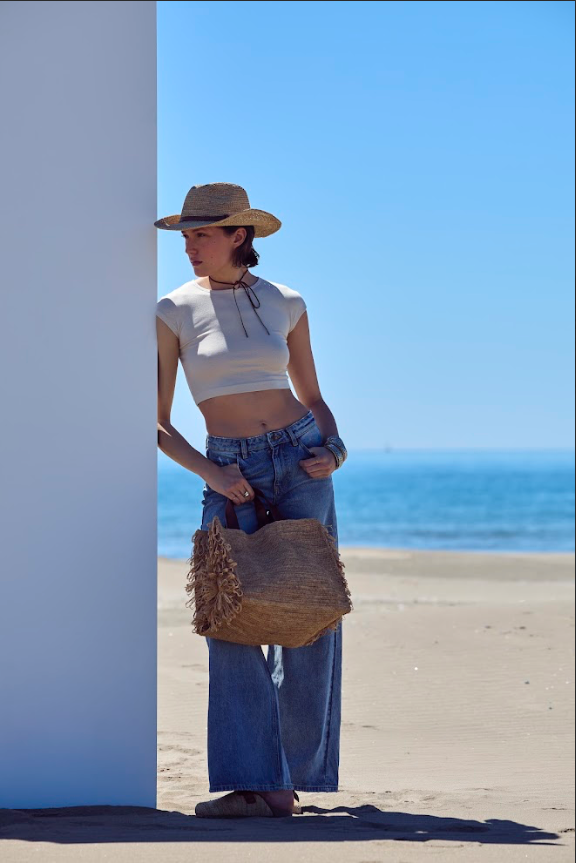 Sac en raphia ONJA fait main – Plusieurs coloris – IBELIV