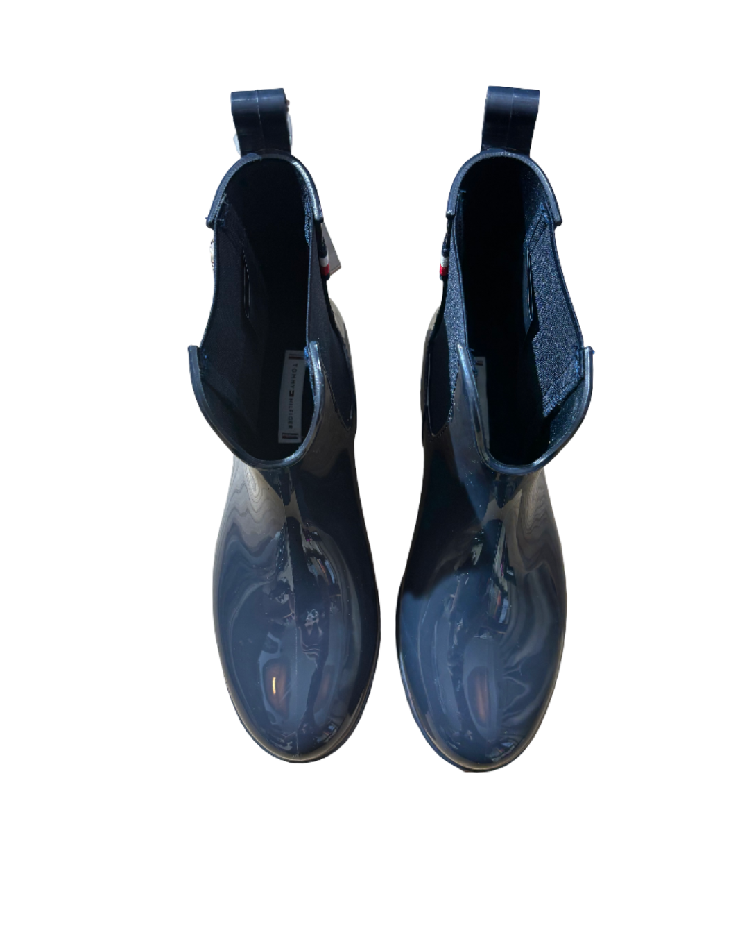 Bottines de pluie femme Tommy Hilfiger marine imperméables – Chaussures tendance adulte