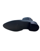 bottines tommy hilfiger low cowboy flat cuir