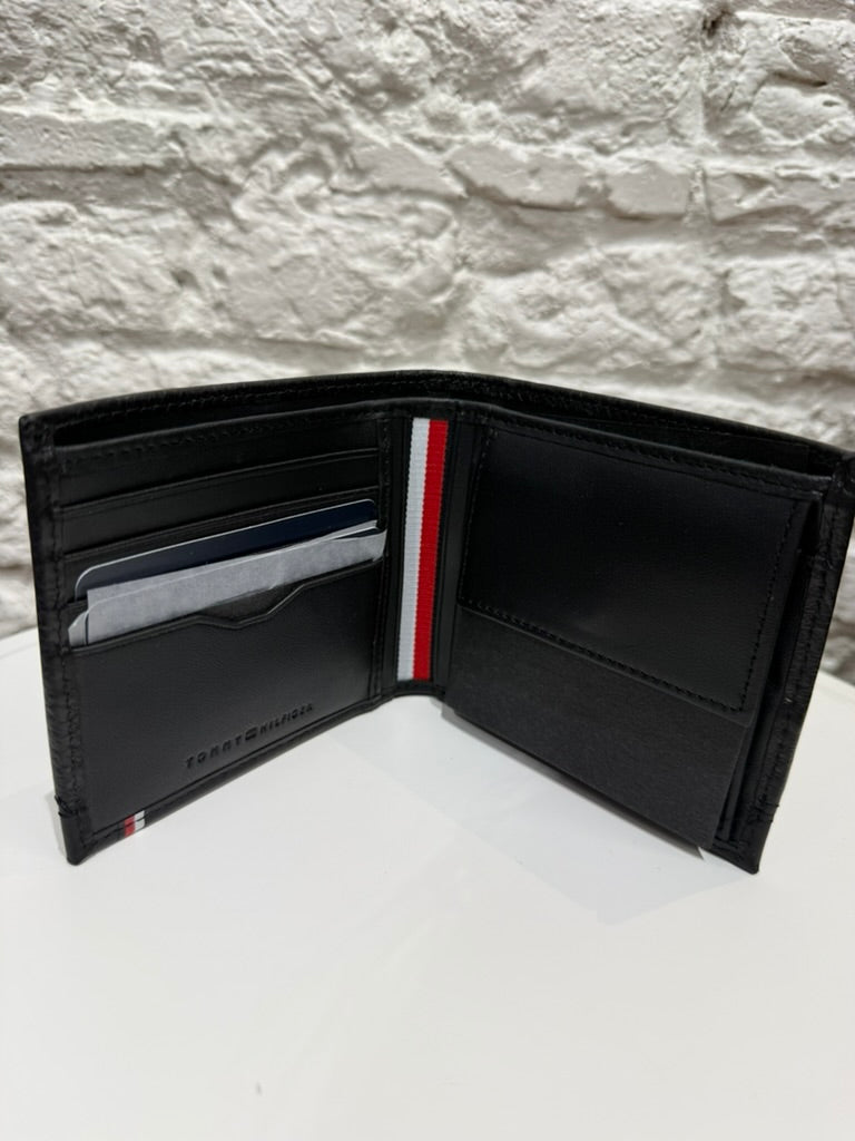 portefeuilles Tommy Hilfiger Noir Bordeaux 