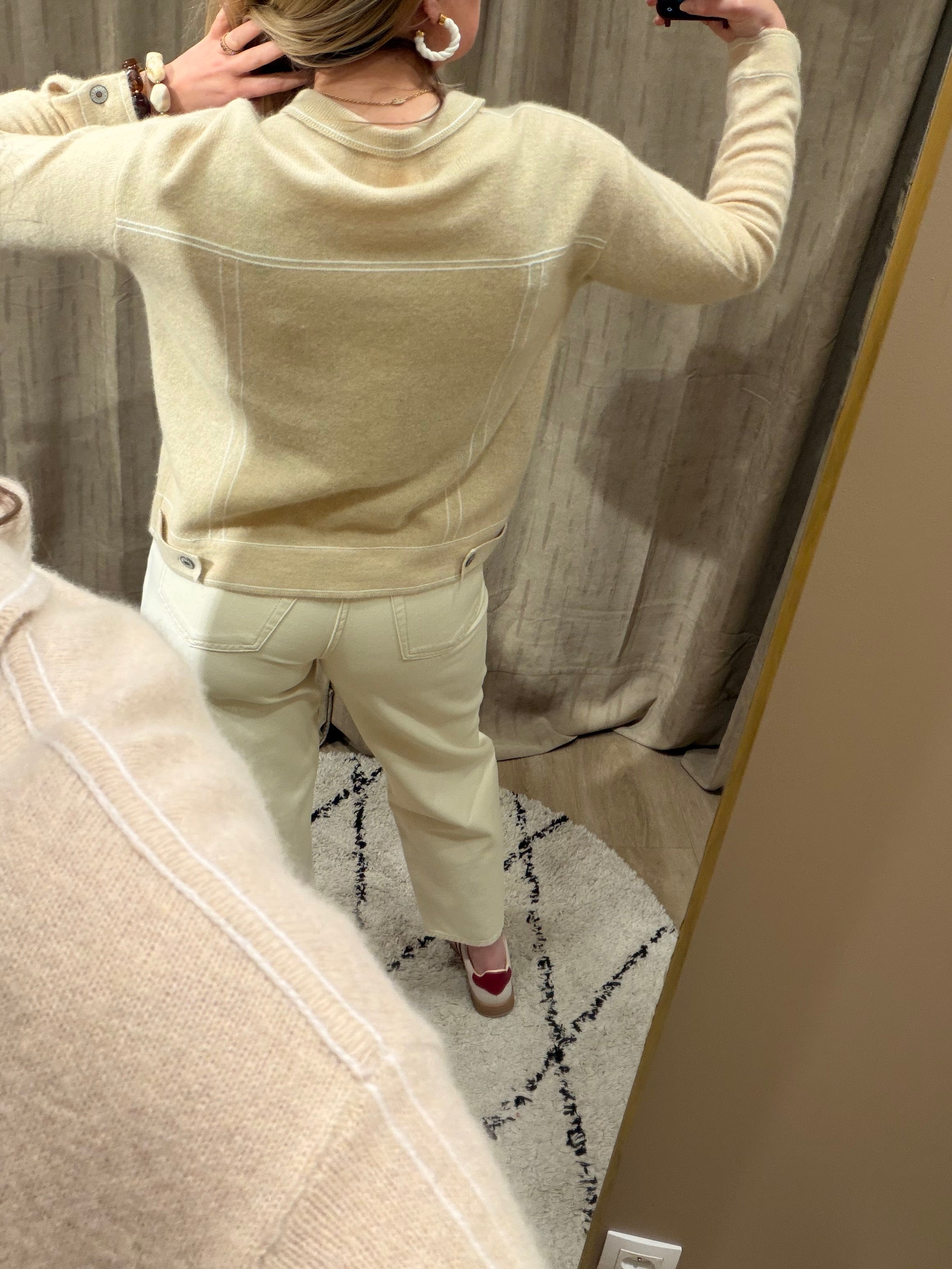 Blouson sable NEW CHOUPETTE loose en maille douce – Ma Petite Capsule