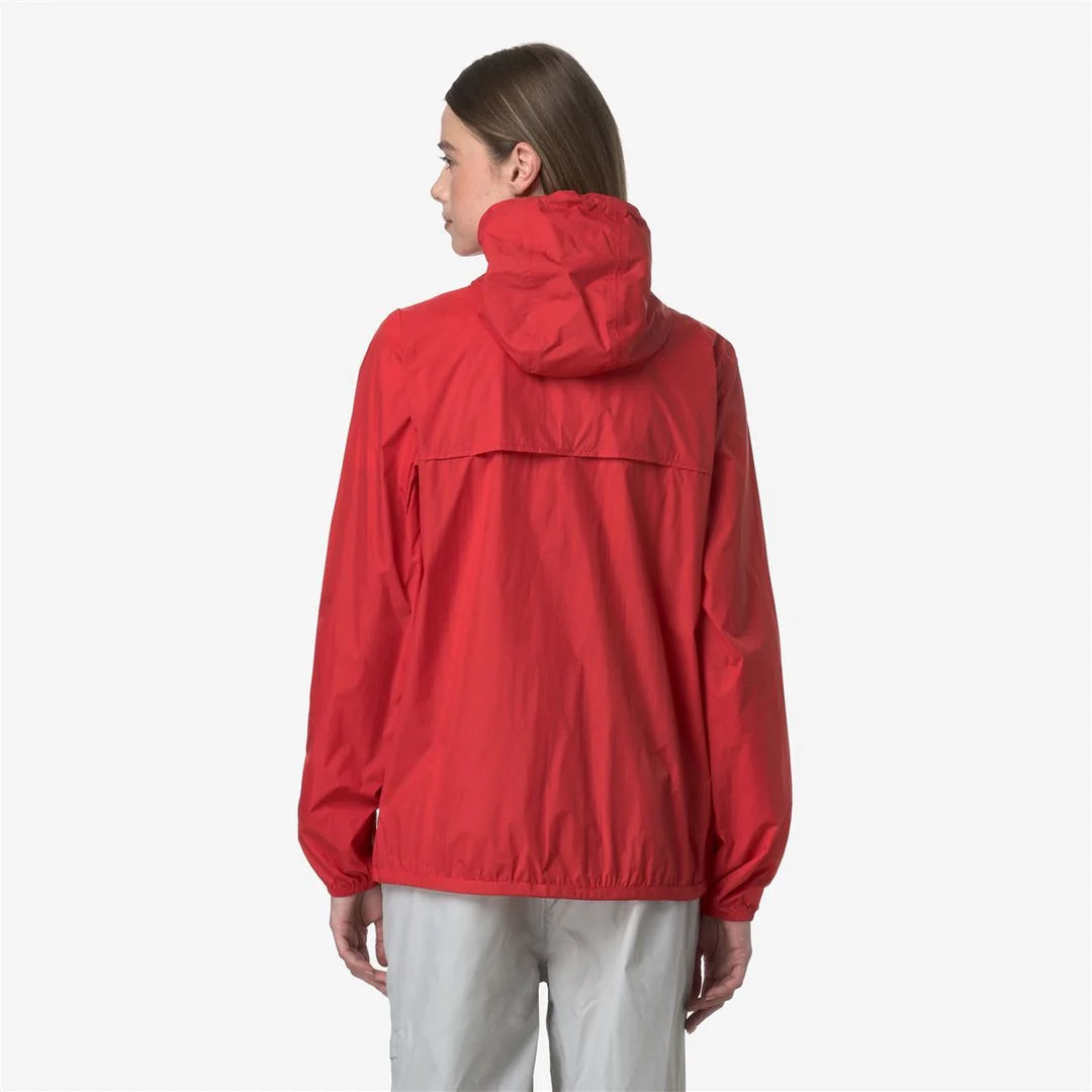 K-Way Le Vrai Claude 3.0 rouge - Blouson unisexe imperméable coupe-vent