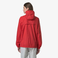 K-Way Le Vrai Claude 3.0 rouge - Blouson unisexe imperméable coupe-vent
