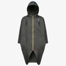 K-Way Le Vrai 3.0 Rennes - Cape imperméable unisexe Green Blackish