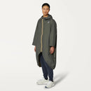 K-Way Le Vrai 3.0 Rennes - Cape imperméable unisexe Green Blackish