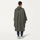 K-Way Le Vrai 3.0 Rennes - Cape imperméable unisexe Green Blackish