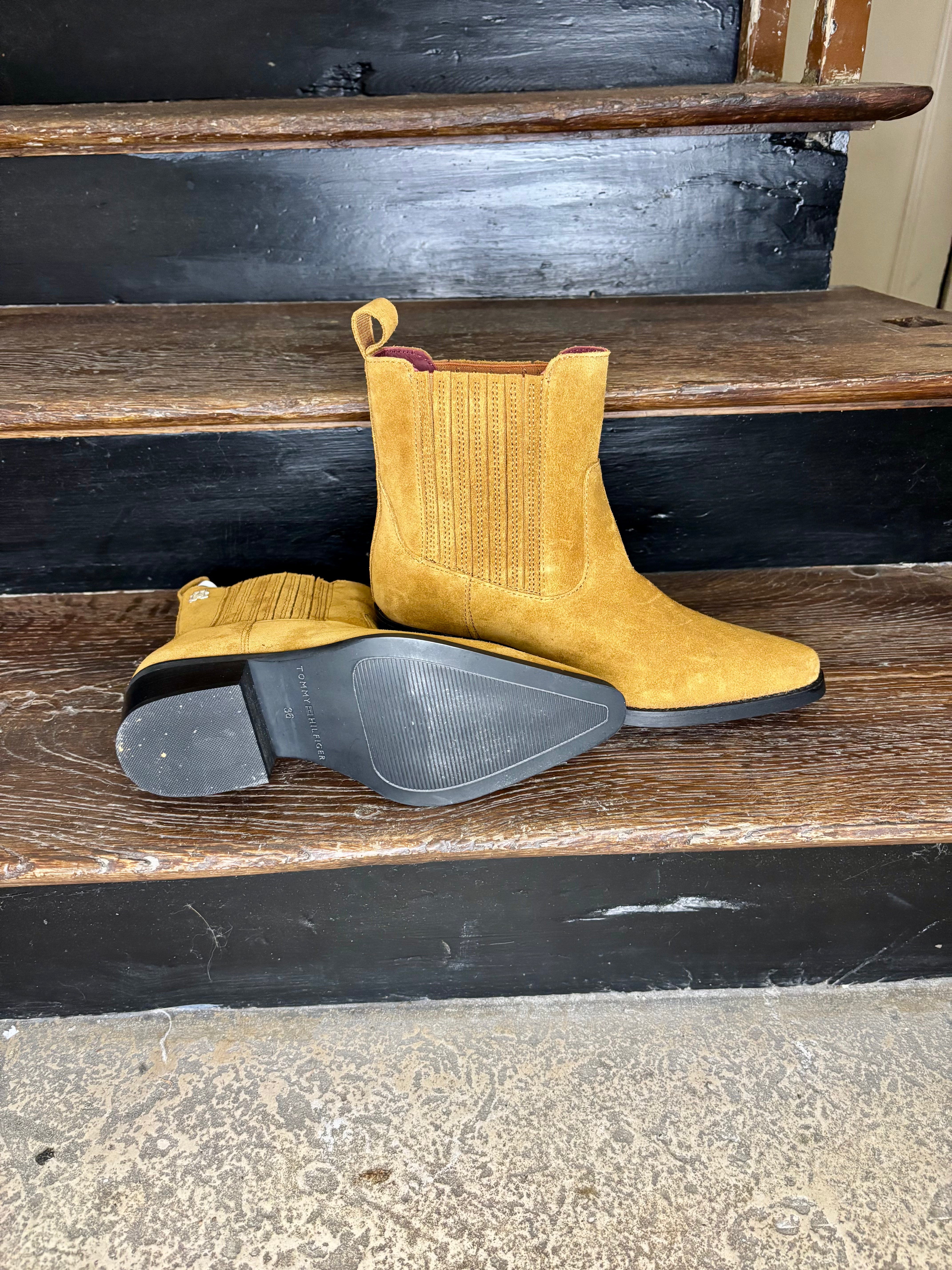 Bottines suèdine - Tommy Hilfiger