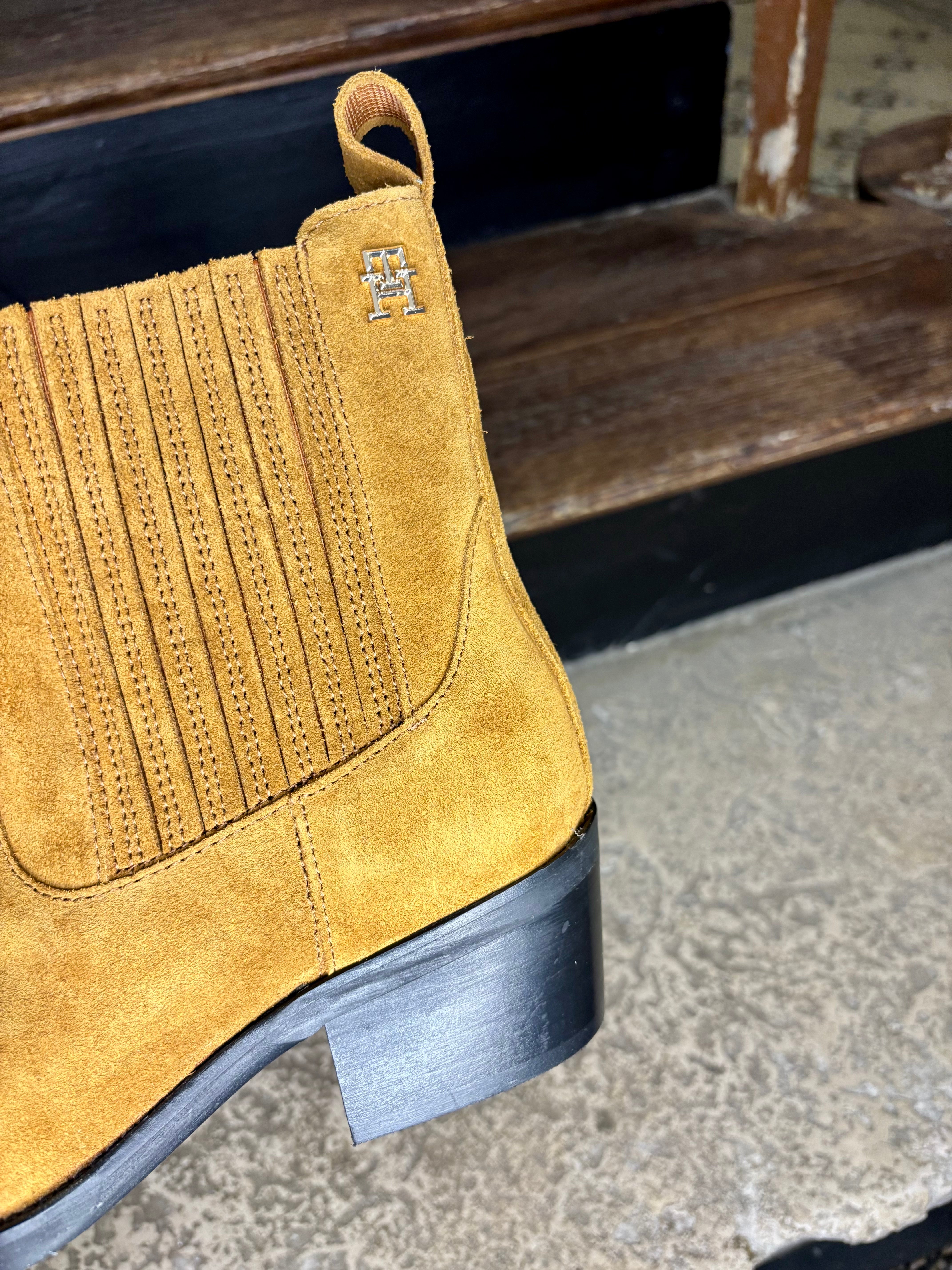 Bottines suèdine - Tommy Hilfiger