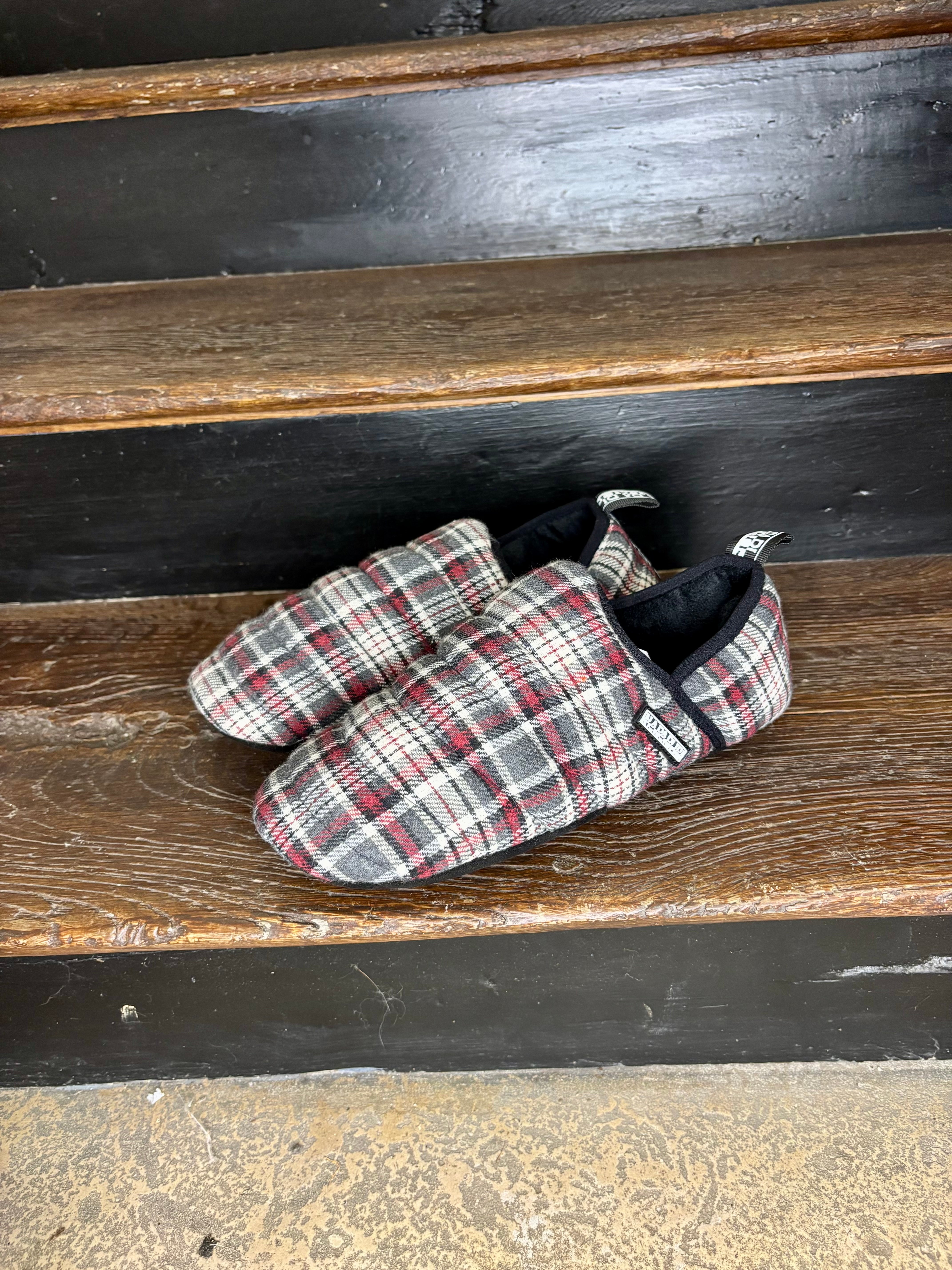Chausson Homme Napapijri Gris – Chaussons Confortables et Chauds pour Homme