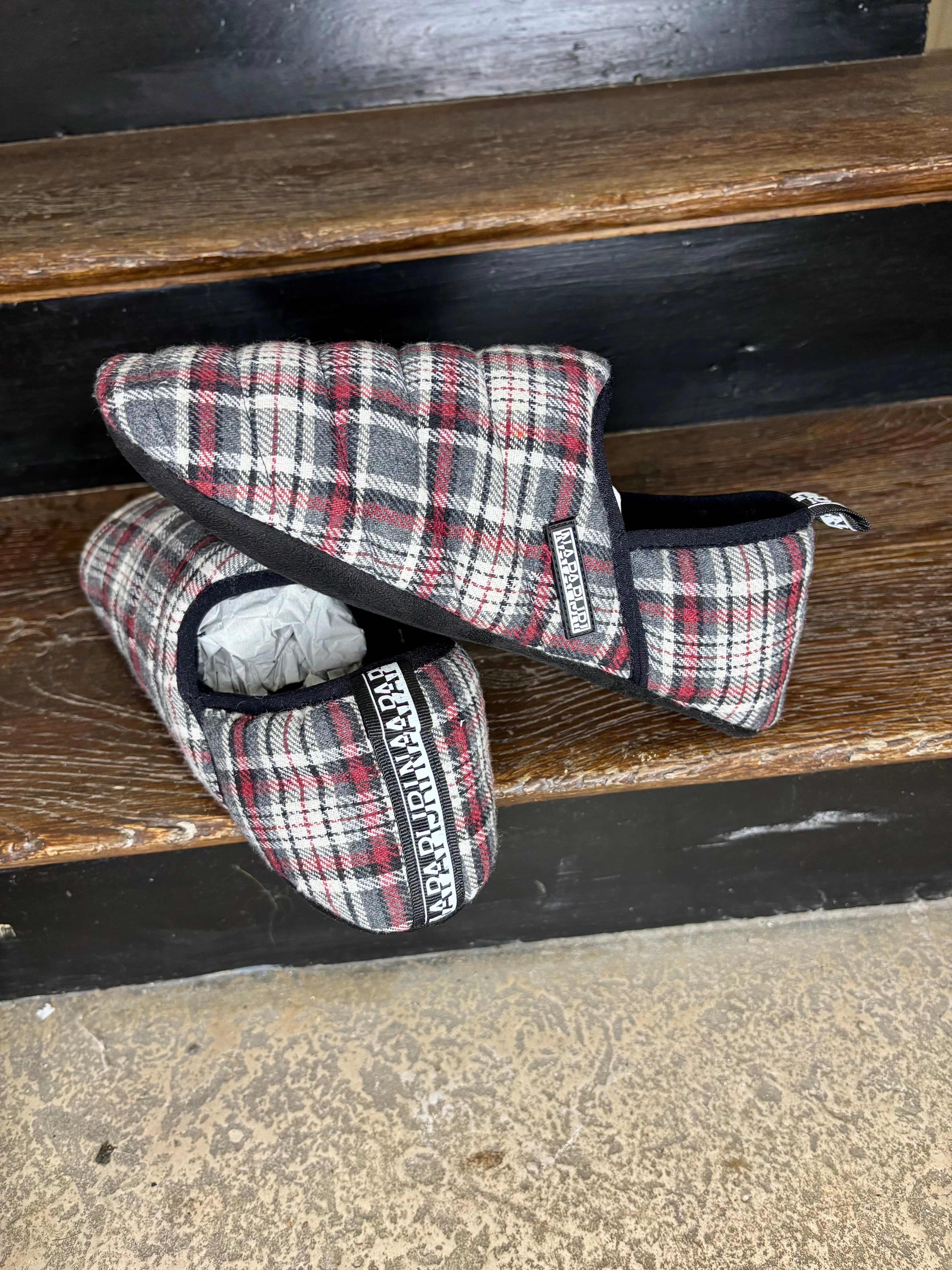 Chausson Homme Napapijri Gris – Chaussons Confortables et Chauds pour Homme