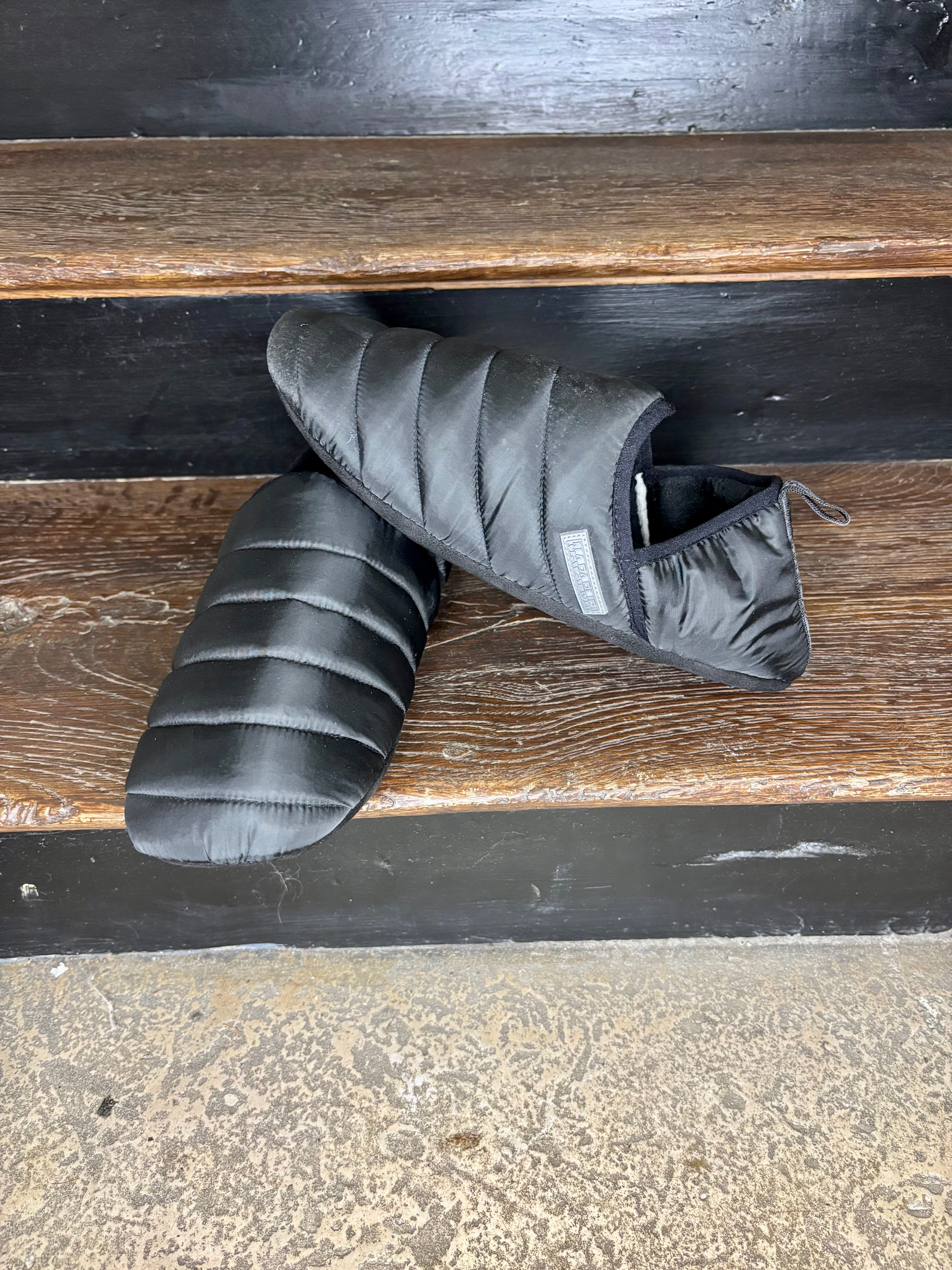 Chausson homme Napapijri noir | Chaussons confort hiver – Urban Chic
