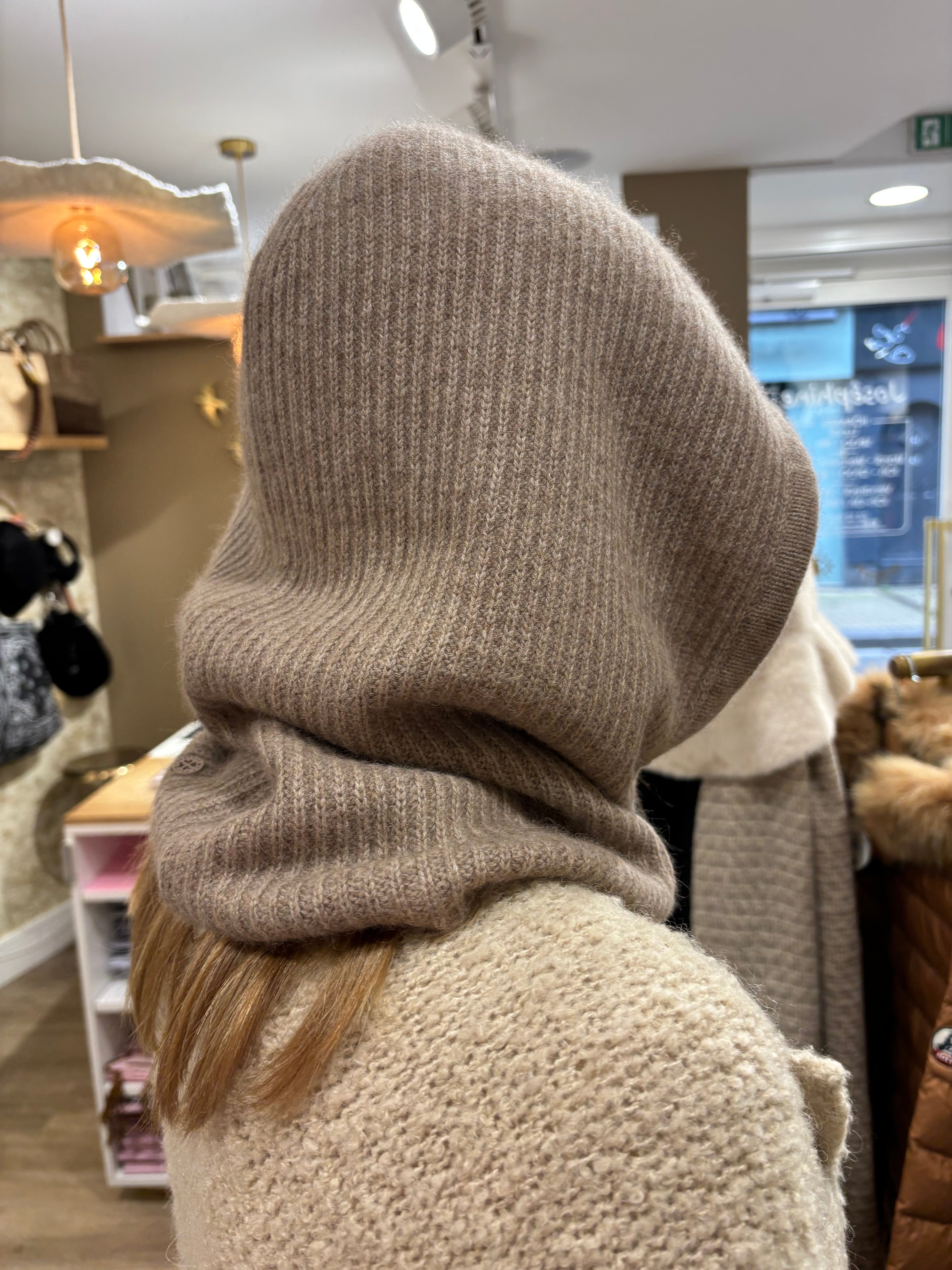 Cagoule beige Dieppe