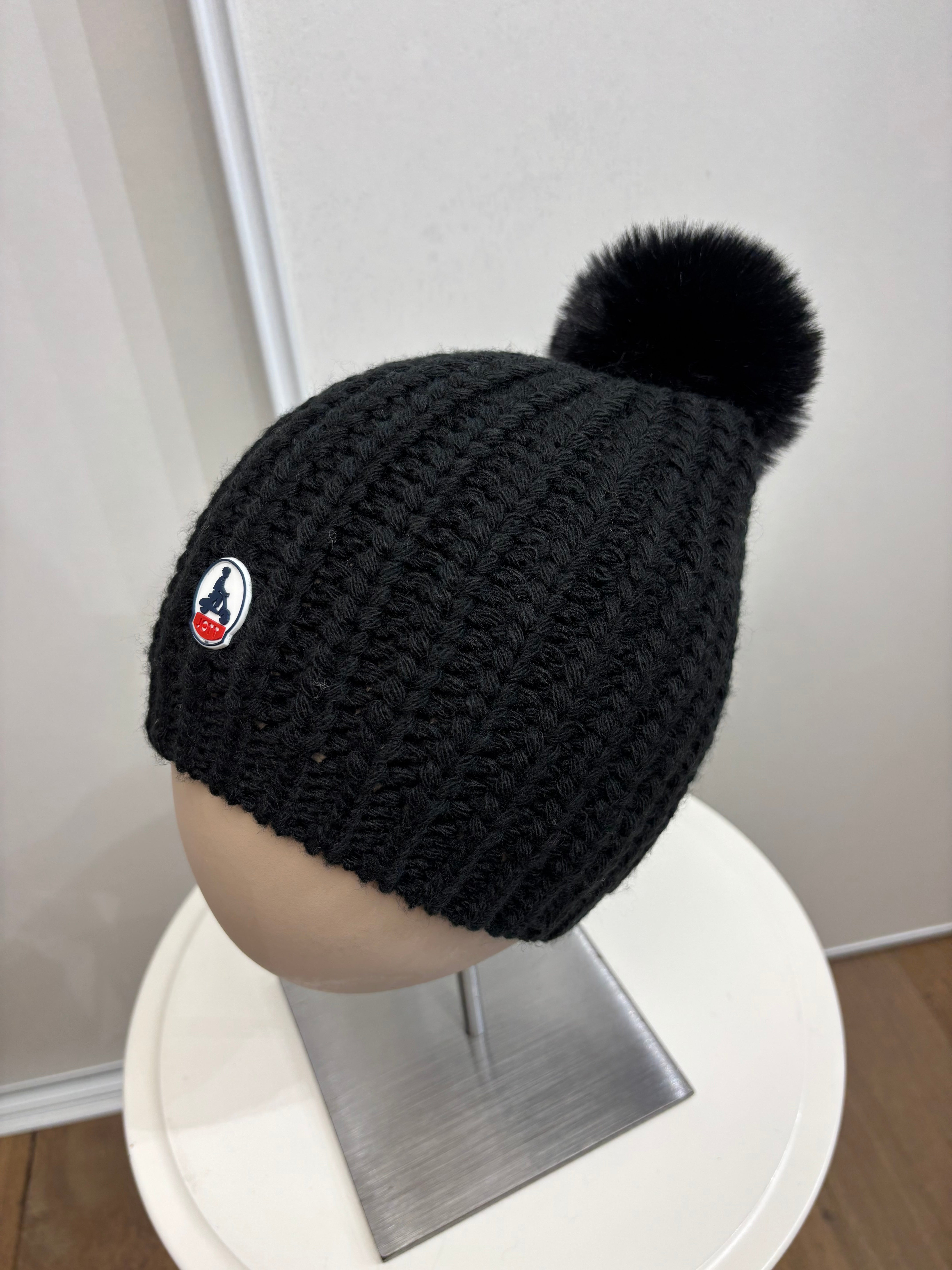 Bonnet Femme Noir JOTT Montréal – Chaud Hiver, Taille Unique, Accessoire Mode