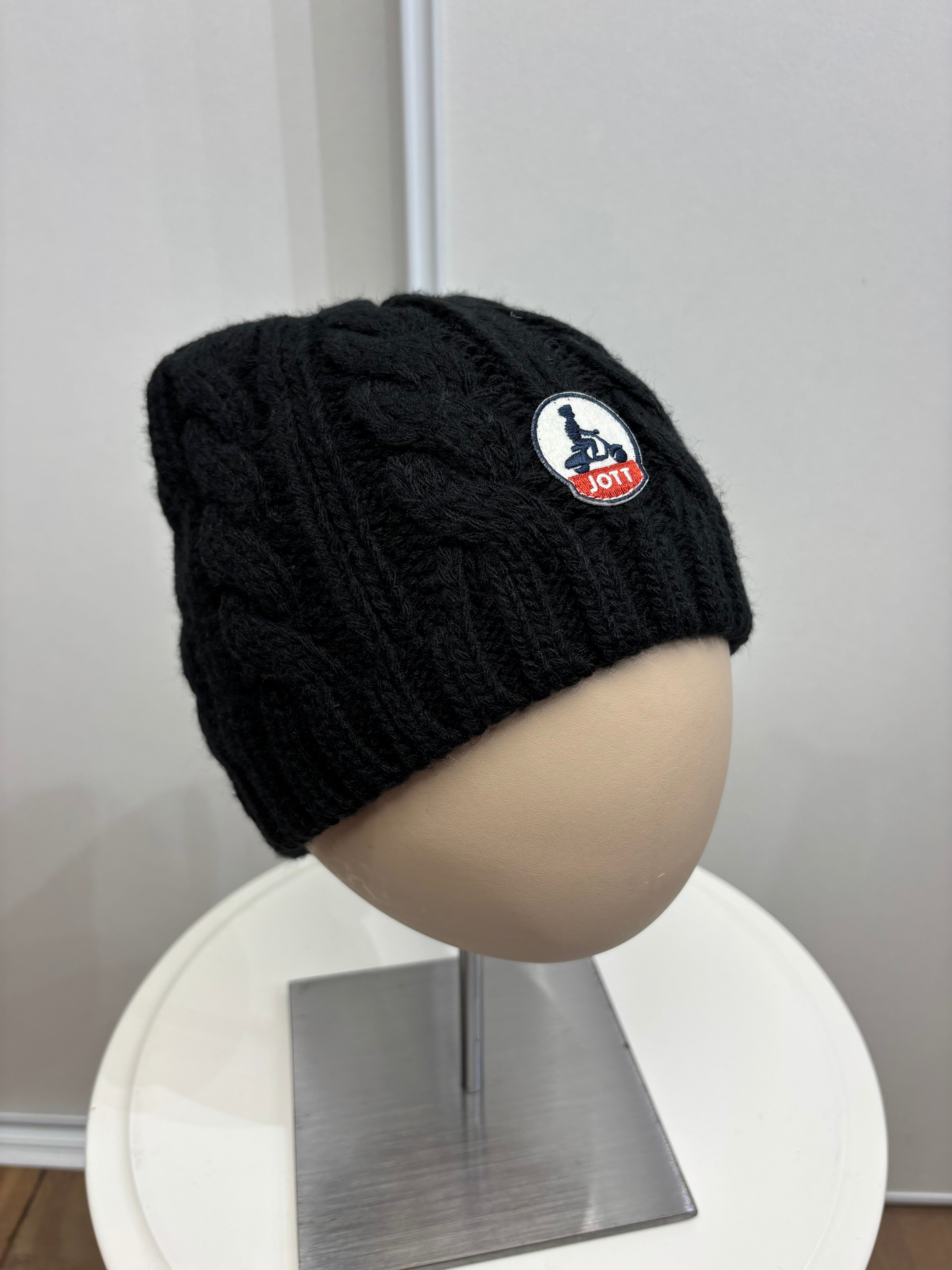 Bonnet Jott Lison Femme Noir – Accessoire Hiver, Nouvelle Collection Urban Chic
