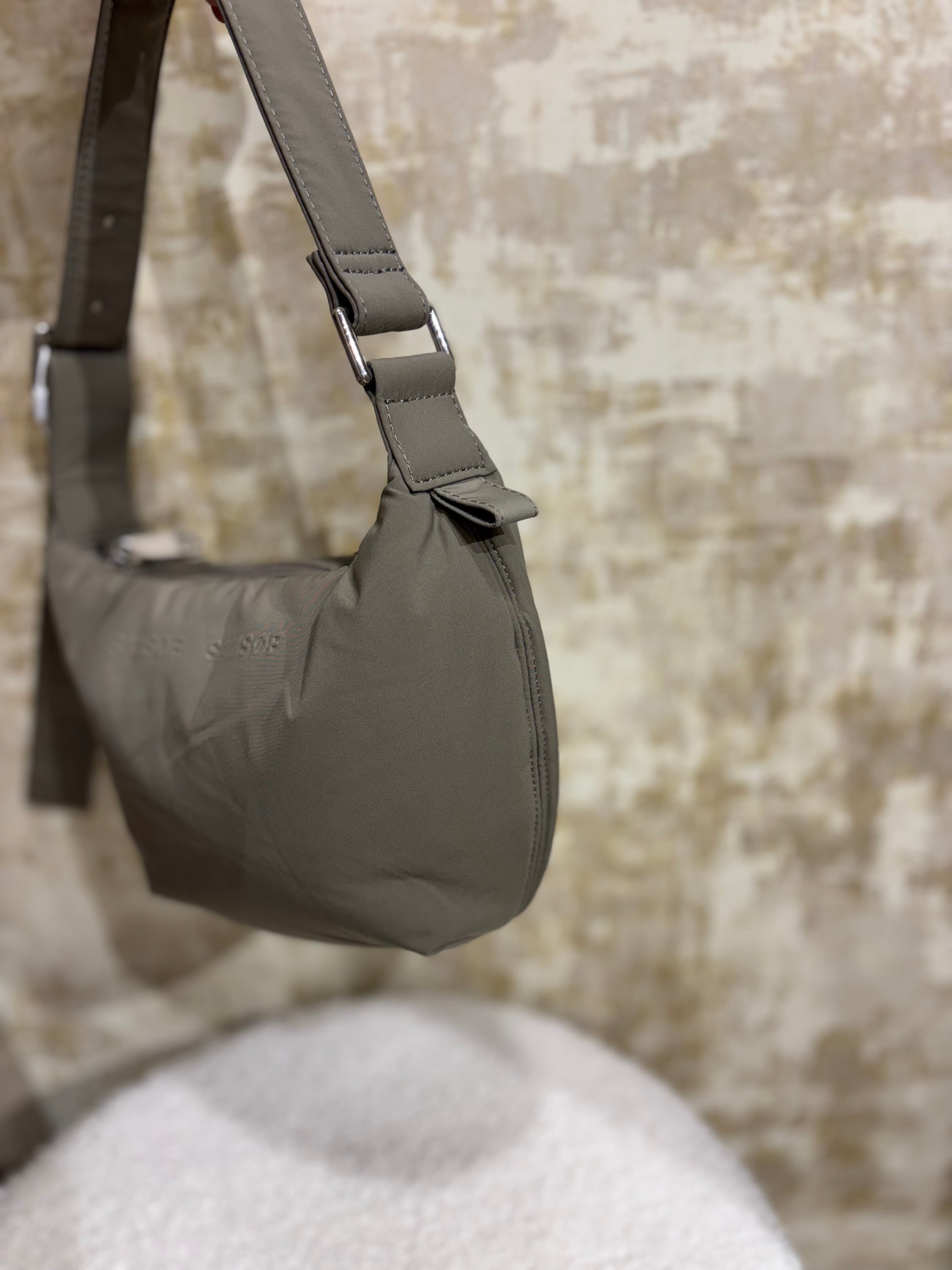 Sac Banane SAFREJA mini vert olive Samsoe Samsoe Femme